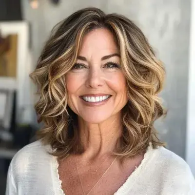 Wavy Lob (Long Bob)
