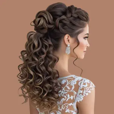 chic-ponytails-and-effortless-wedding-hairstyles-for-long-hair