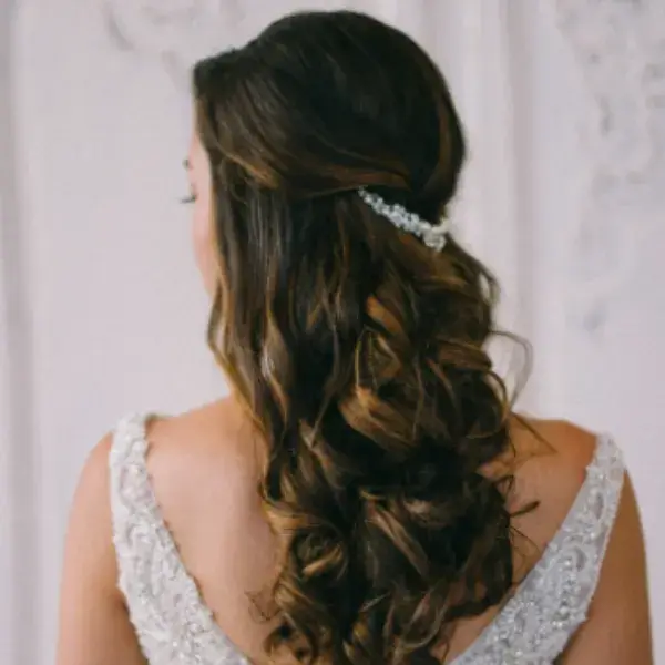 half-back-curly-hairstyle