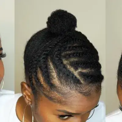 low-bun-with-twists
