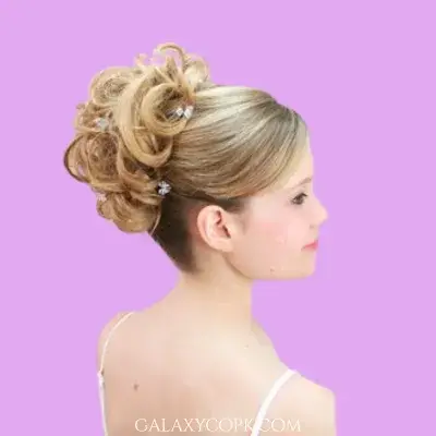 tightly-curled-updo