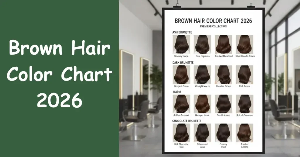 Brown Hair Color Chart