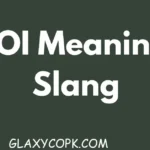 JOI Meaning Slang