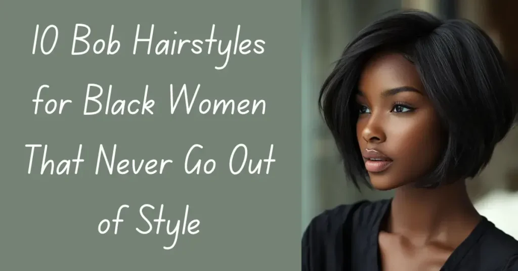 Bob Hairstyles for Black Women