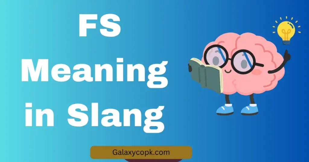 FS Meaning in Slang