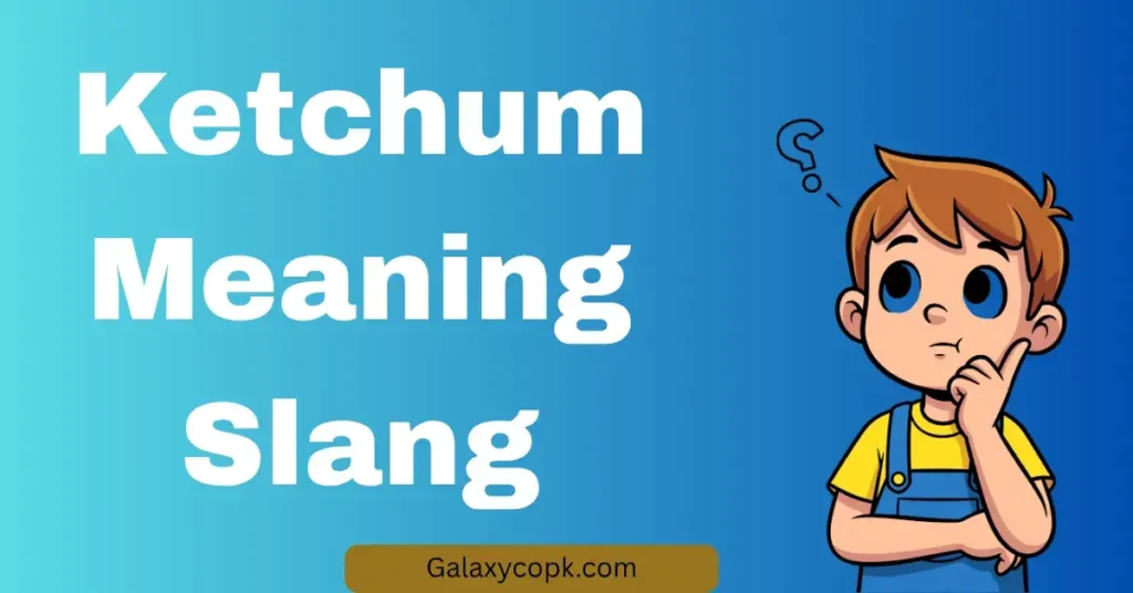 Ketchum Meaning Slang