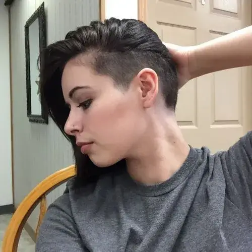 Long Hair Undercut Hidden Edge, Big Reveal