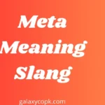 Meta Meaning Slang