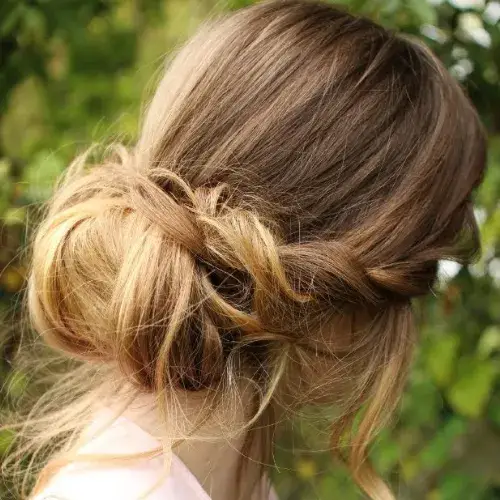 The Elegant Low Chignon