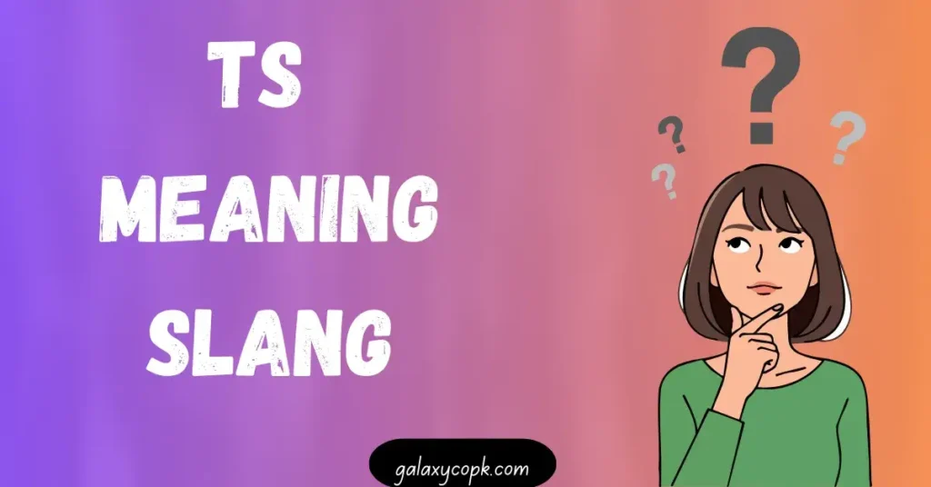 TS Meaning Slang