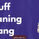 Tuff Meaning Slang