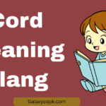 Cord Meaning Slang