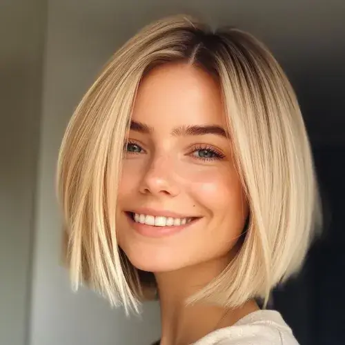 Blunt Bob with Straight Fringe (The Witch Cut™)