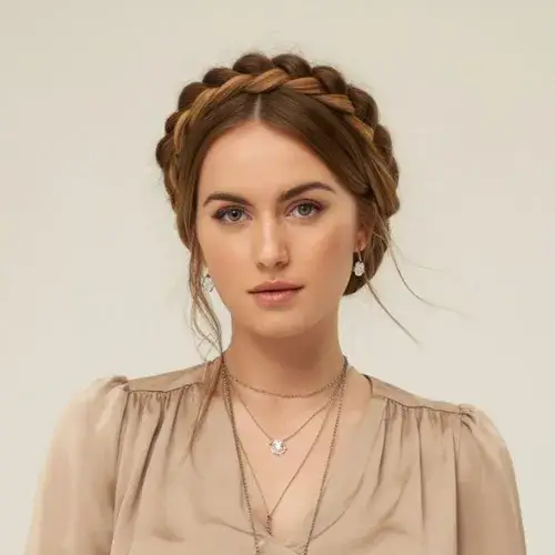 Braided Crown Romantic and Surprisingly Sturdy