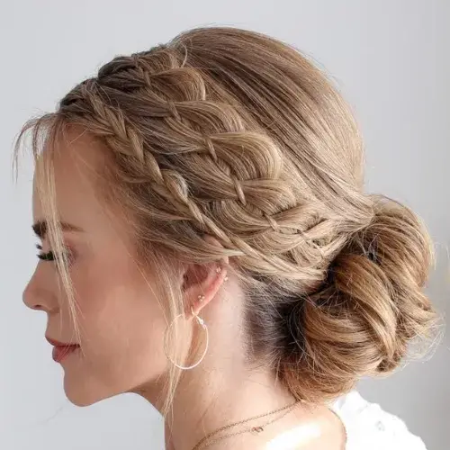 Braids and Updos Hold Themselves Together
