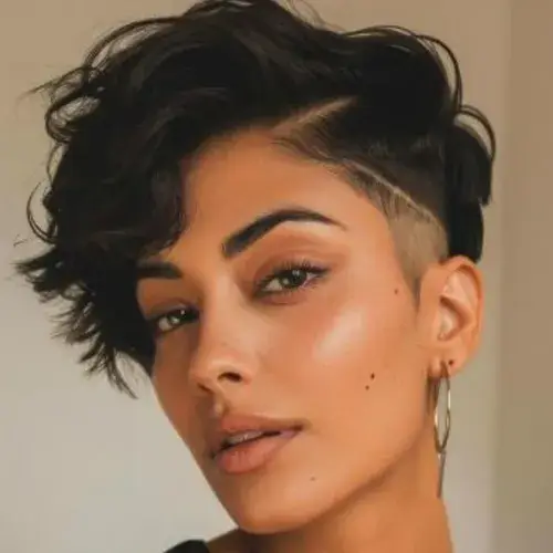 Classic Tapered Pixie + Statement Frames