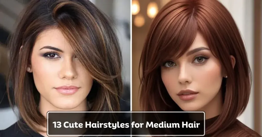 Cute Hairstyles for Medium Hair