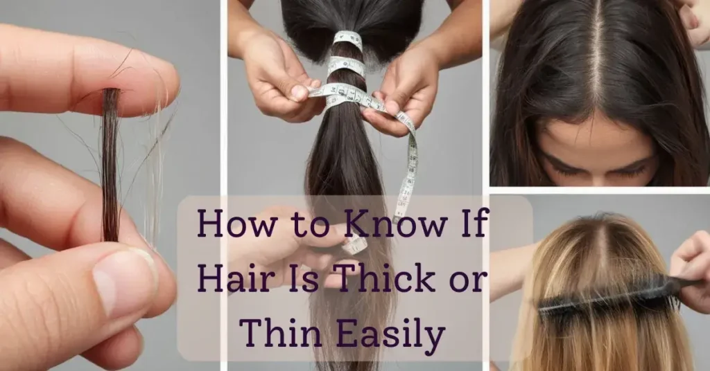 How to Know If Hair is Thick