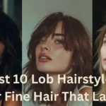 Lob Hairstyles for Fine Hair