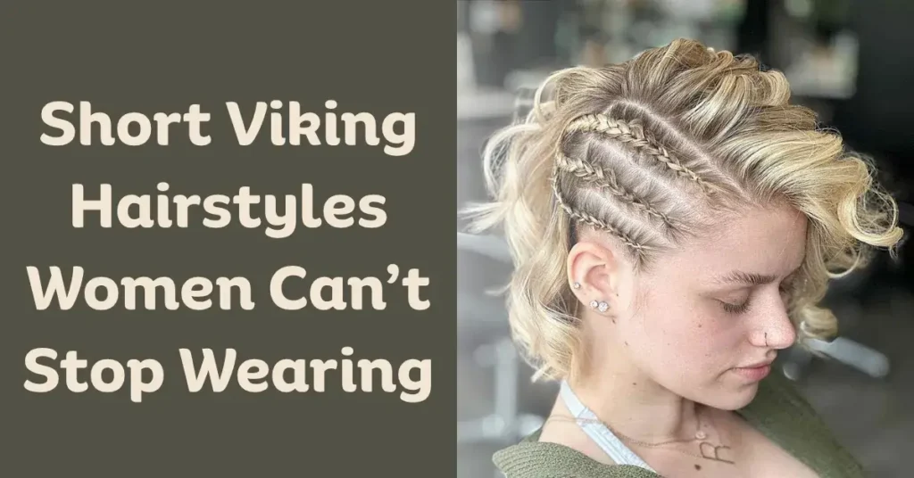 Short Viking Hairstyles for Women