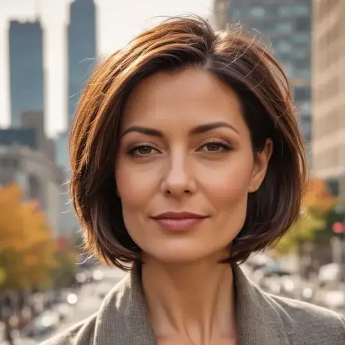 Side-Parted Bob The Instant Volume Trick