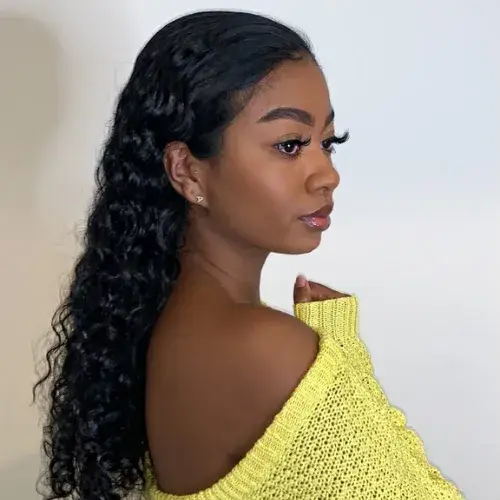 Slicked-Back Wet Look