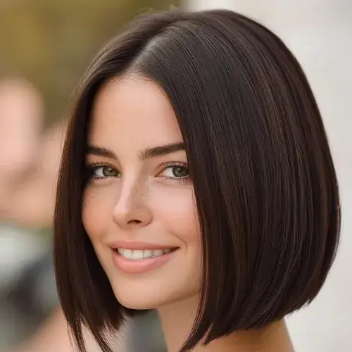 The Blunt Bob with Hidden Layers