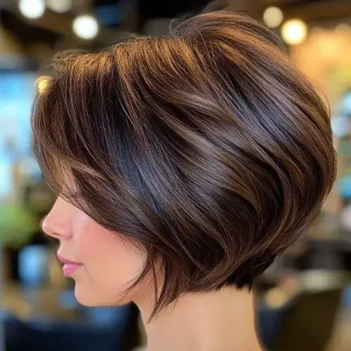 The Classic Stacked Bob