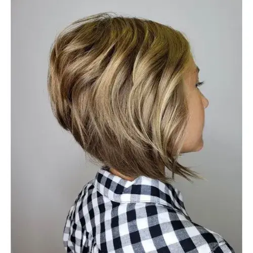 The Inverted Bob with Textured Layers
