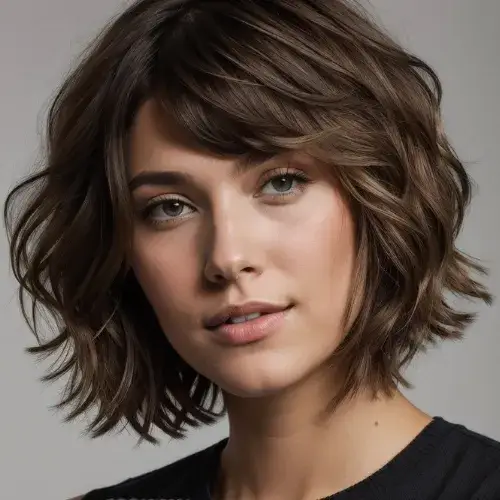 The Shaggy Layered Bob