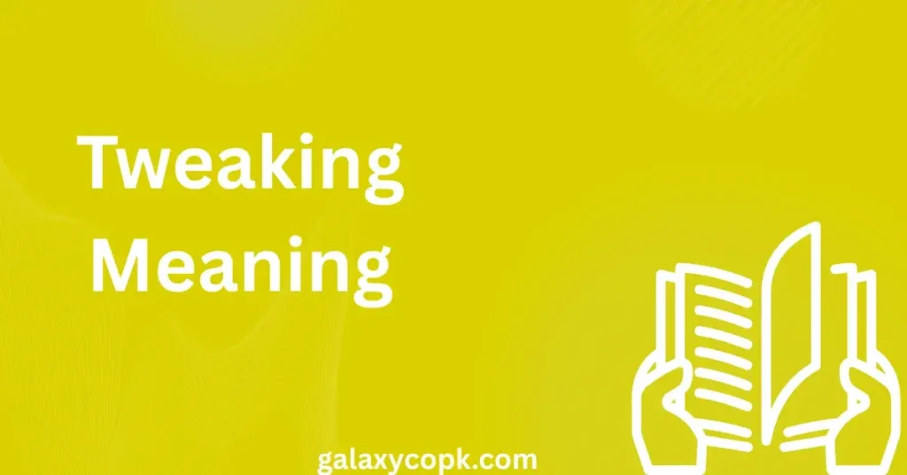 Tweaking Meaning
