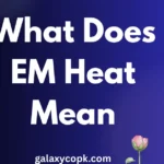 What Does EM Heat Mean