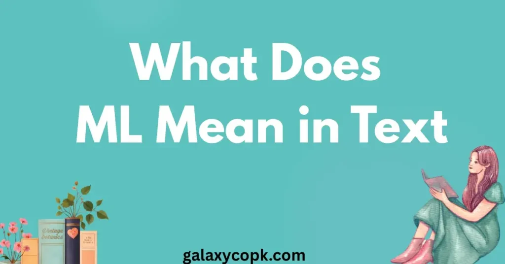 ML Mean in Text