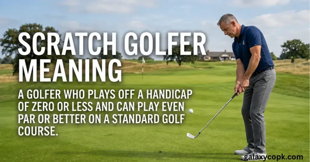 Scratch Golfer Meaning: Understanding What It Takes to Reach Golf’s Elite Level ⛳ 1 Scratch Golfer Meaning