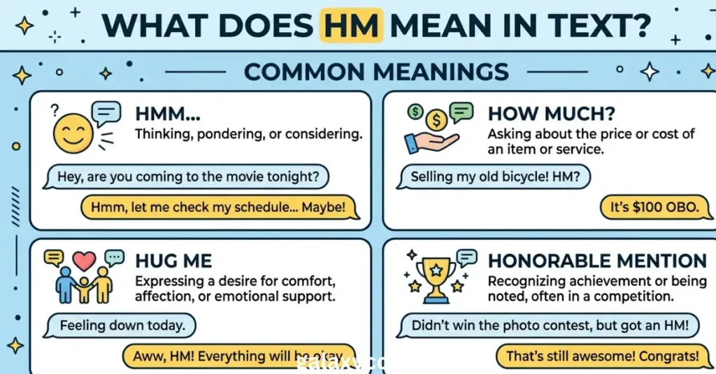 What Does HM Mean in Text