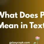 What Does PH Mean in Text