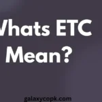 Whats ETC Mean