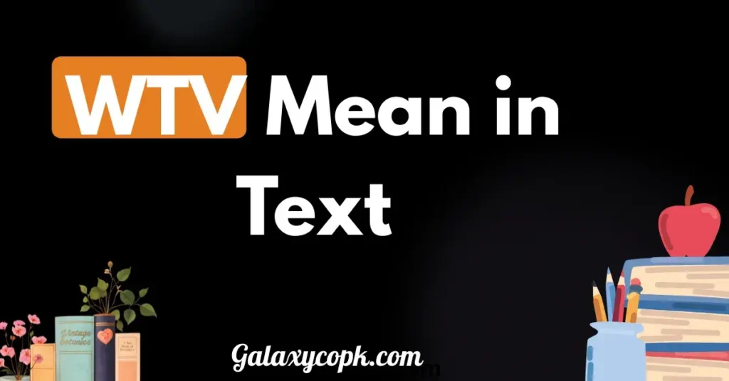 WTV Mean in Text