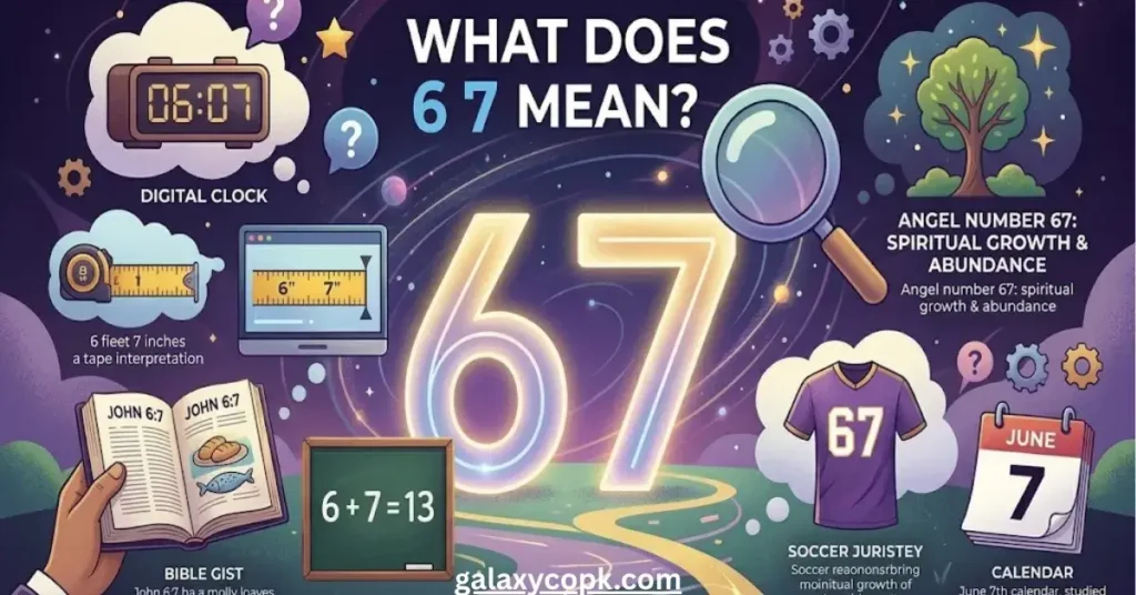 What Does 6 7 Mean? Understanding the Viral Meme, Slang and TikTok Trend π 3 What Does 6 7 Mean