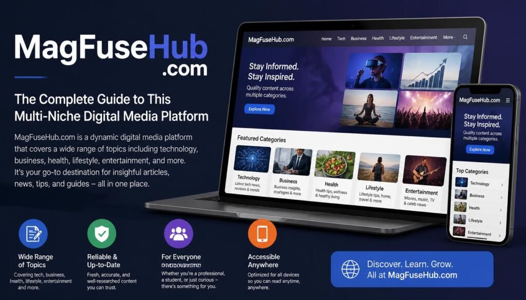 MagFuseHub Com: The Complete Guide to This Multi-Niche Digital Media Platform 1 MagFuseHub