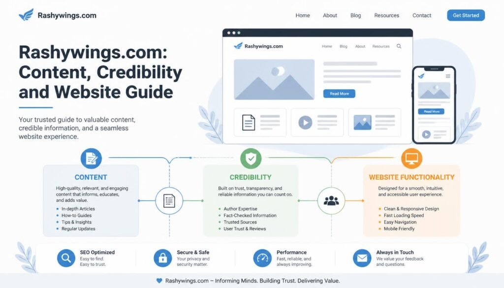 Rashywings.com: Content, Credibility and Website Guide 1 Rashywings