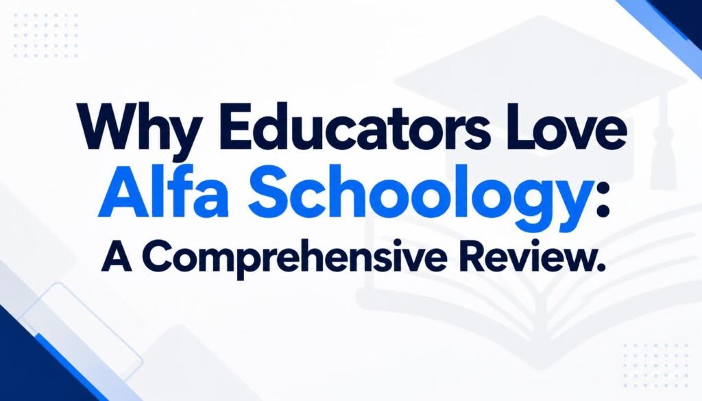 Why Educators Love Alfa Schoology: A Comprehensive Review 113 Schoology