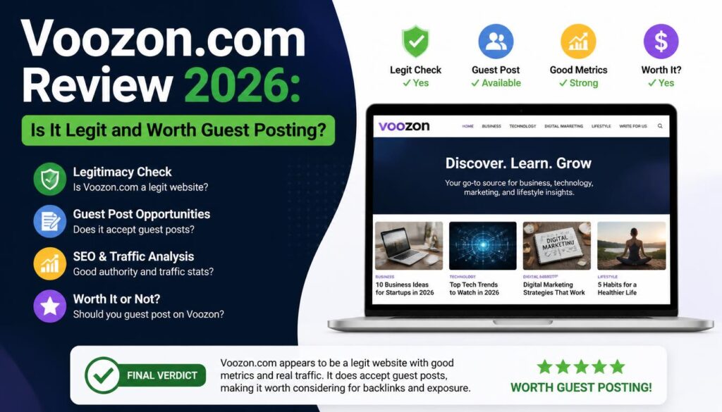 Voozon.com Review 2026: Is It Legit and Worth Guest Posting? 3 Voozon