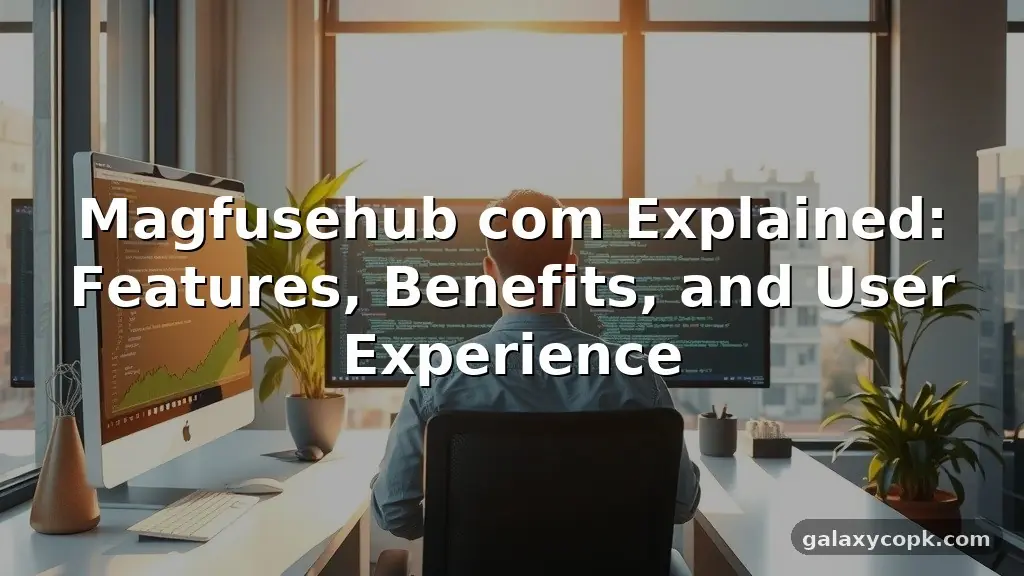 Magfusehub com Explained: Features, Benefits, and User Experience 1 Magfusehub com Explained: Features, Benefits, and User Experience