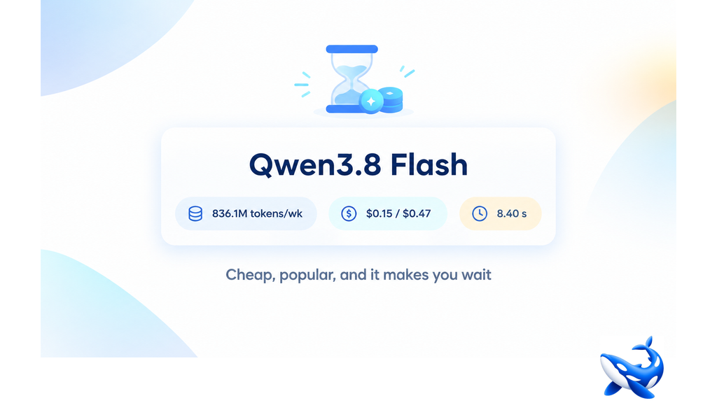 Qwen3.8 Flash: Popular and Cheap, at the Cost of a Slow First Token