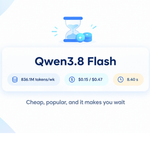 Qwen3.8 Flash: Popular and Cheap, at the Cost of a Slow First Token