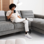 A Sofa Bed Is the Guest Room a Small Home Skips