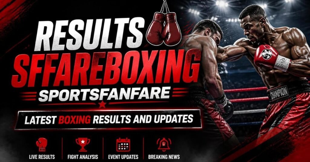 sffareboxing schedules by sportsfanfare